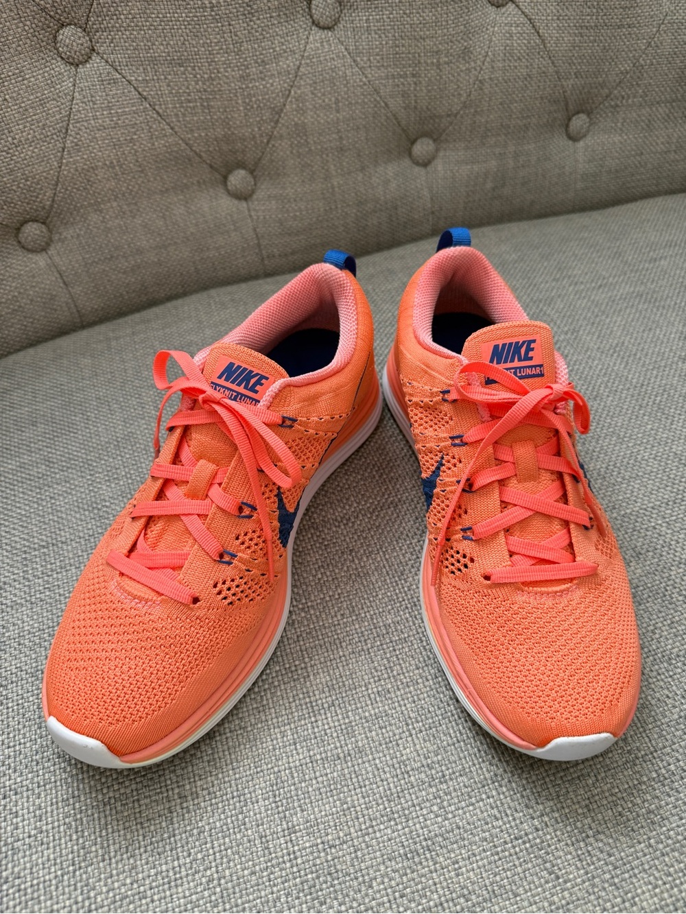 Nike Flyknit Lunar1+ Atomic Pink Running Shoes Women’s 7.5